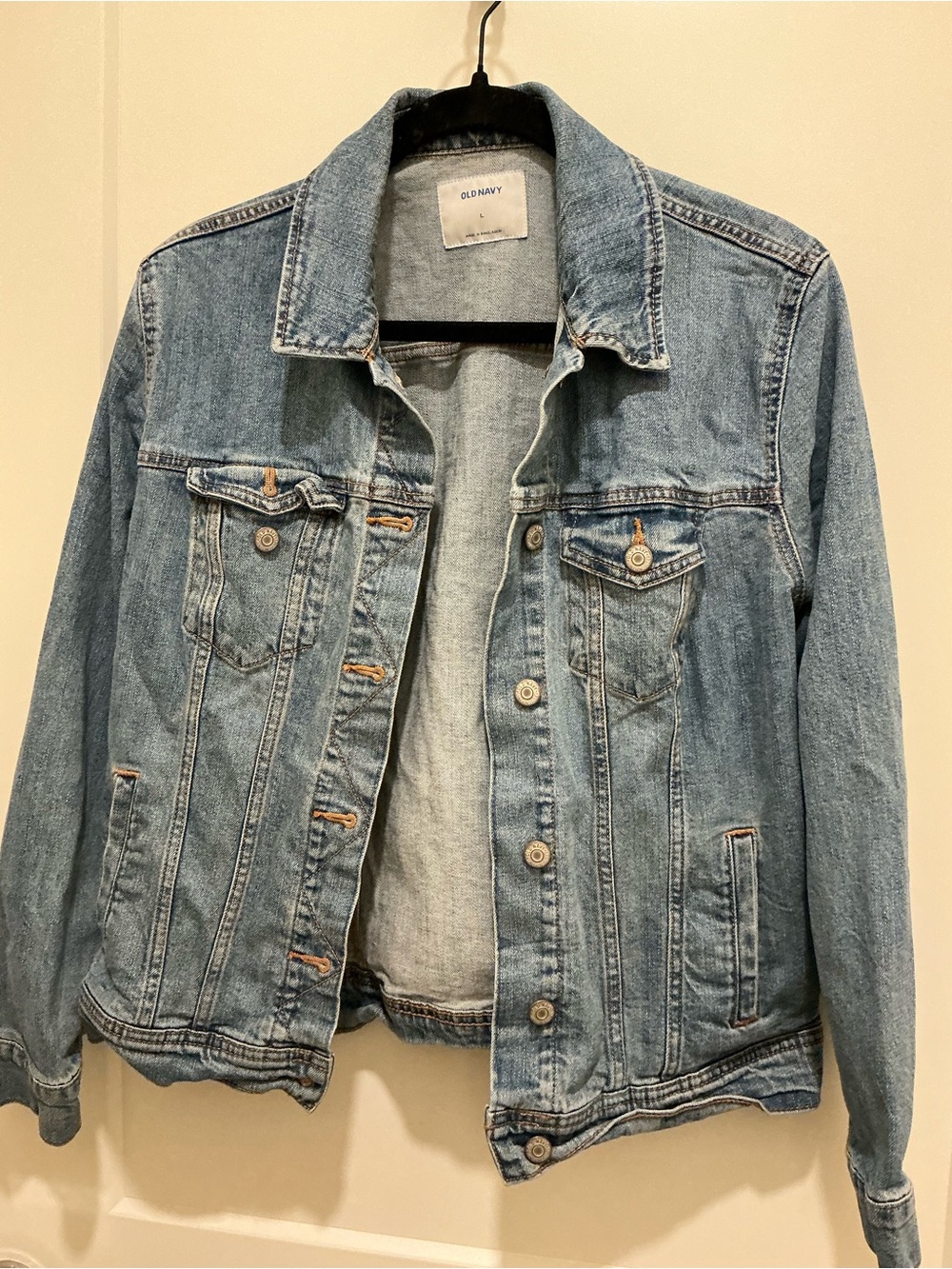 Old Navy Light Wash Denim Trucker Jacket